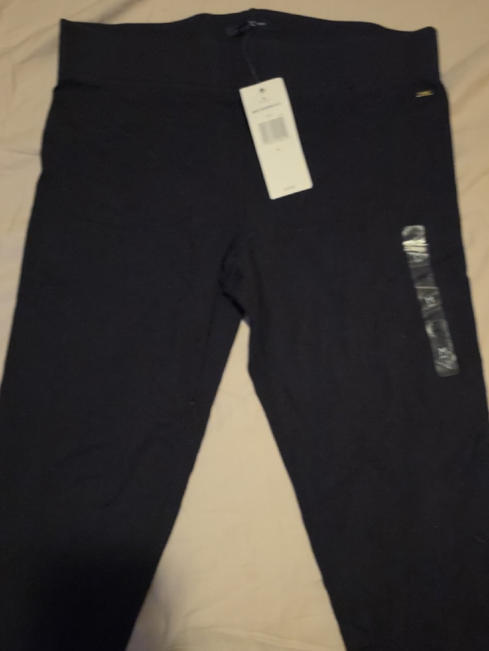 Tommy Hilfiger Black Stretch Leggings